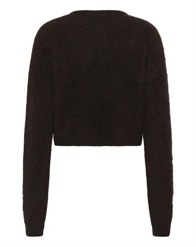 Gestuz - GZDebbie Cardigan Strik - Ganache Melange